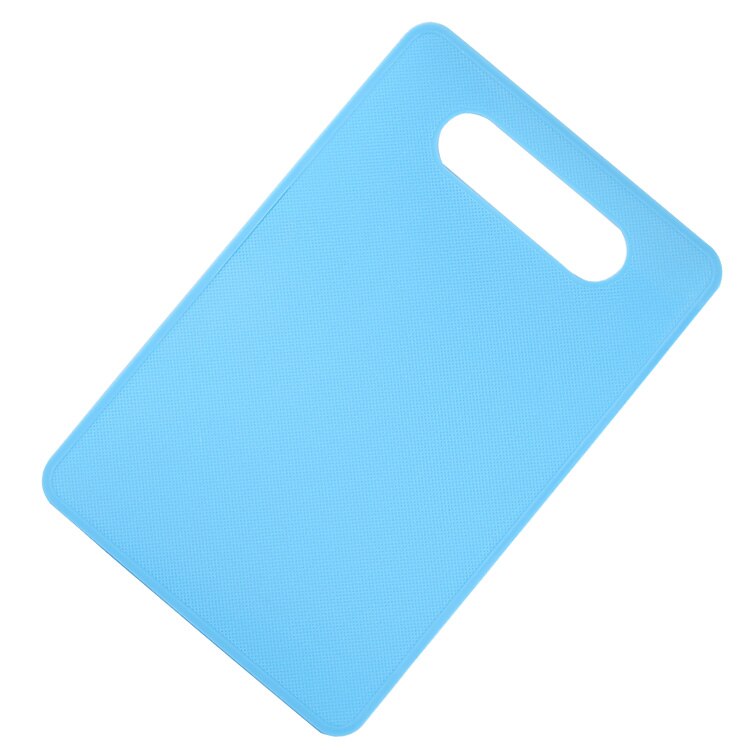 Plastic Cutting Board Foods Classification Boards Outdoors Camping Vegetable Fruits Meats Bread Cutting Chopping Blocks: Light blue