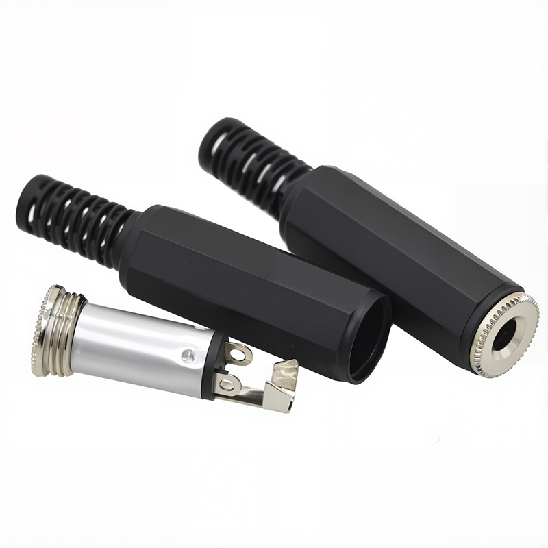 5/20 szt. Gniazdo audio 3,5 mm żeńskie stereofoniczny mononukleoza robić lutowania, adapter elektryczny, czarne