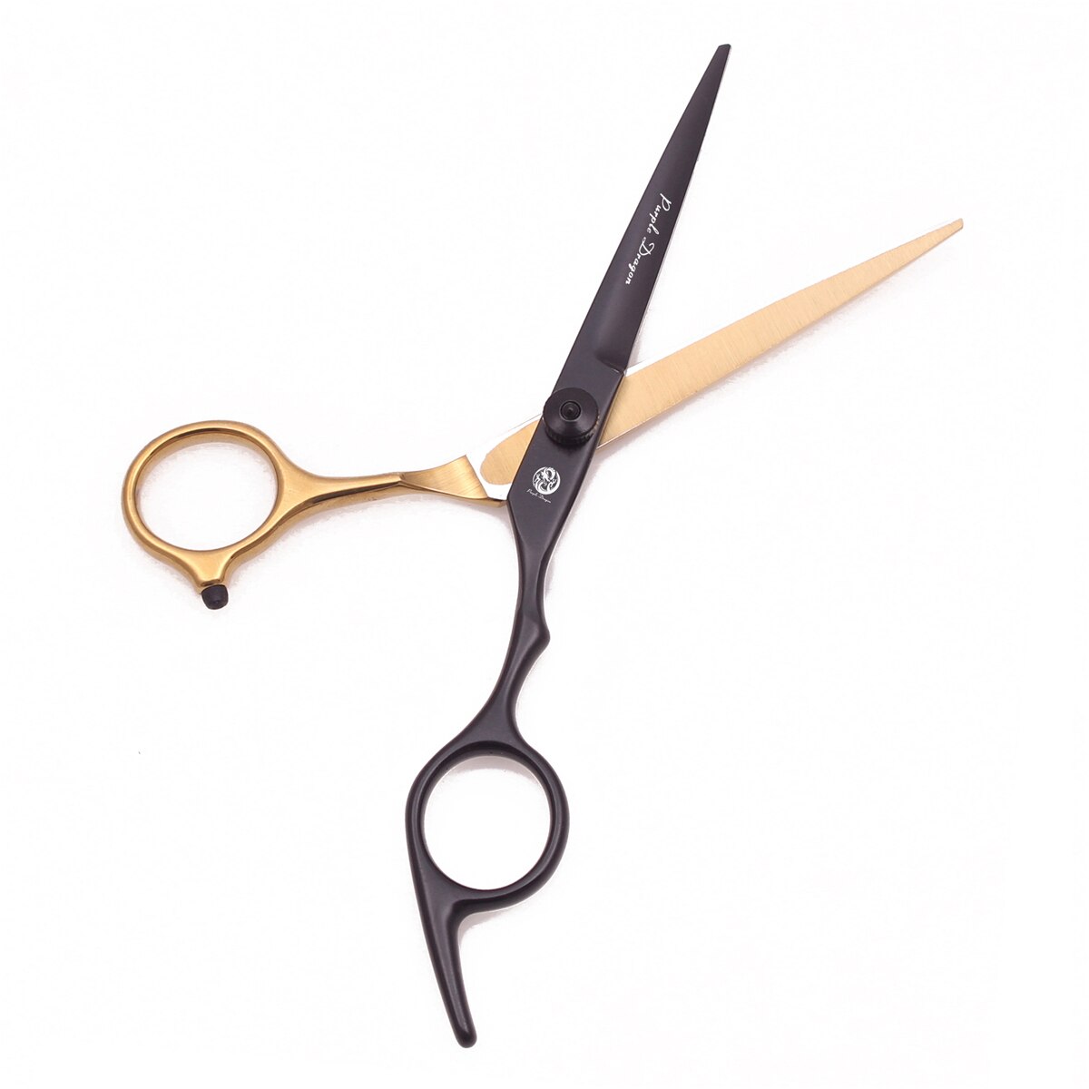 Hair Scissors 6" Japan Steel Purple Dragon Hair Cutting Scissors Thinning Shears Black&Gold Haircut Scissors Adjustable Tension