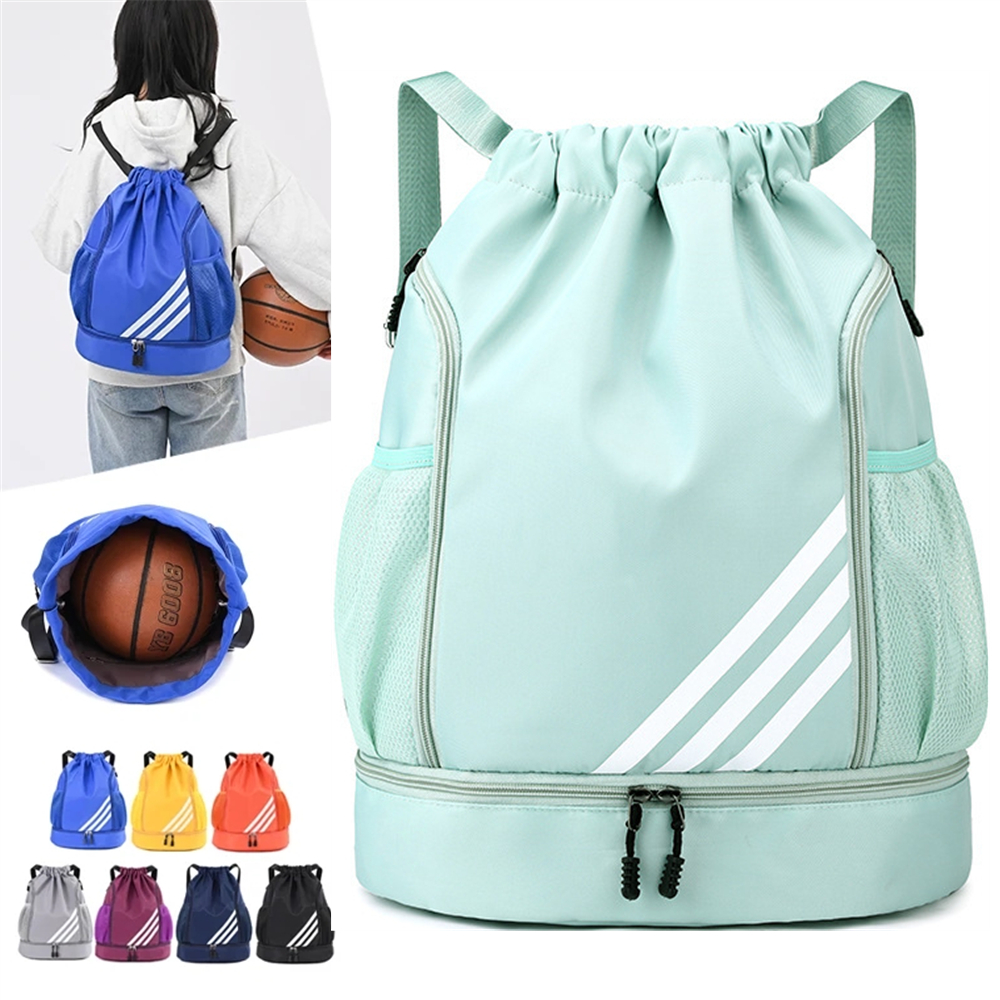 Gym Bag Fitness Backpack Women Men Basketball Backpack Outdoor Soccer Football Storage Bags Training Drawstring Sports Mochila