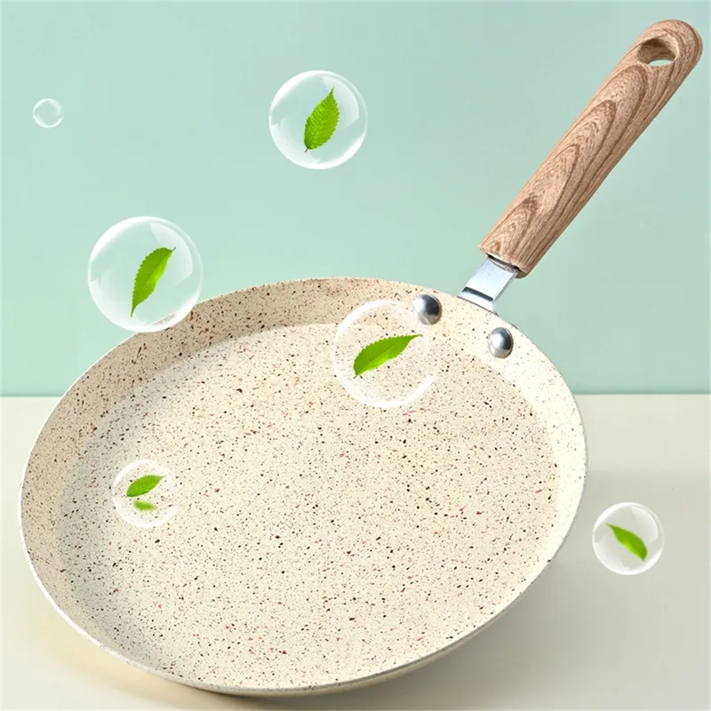 Bratpfanne, antihaftbeschichtet, Pfannkuchen-Crêpe-Pfanne, Mini-Induktionspfanne für Crêpes und Pfannkuchen, Bratpfanne, Eier-Omelett-Pfannen