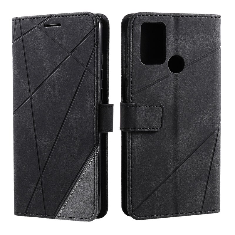 Funda de cuero abatible para Huawei Honor 9A 9 A MOA-LX9N funda na Huawei Honor 9A funda Honor 9A Fundas cartera magnética Coque