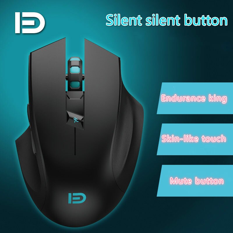 250Hz Professionele Draadloze Gaming Muis 2400Dpi Usb Muis Verstelbare Optische Computer Muis Ergonomische Muizen Voor Laptop Pc Muis