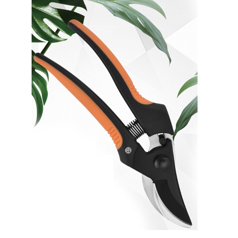 SK5 Plant Trim Horticulture Hand Pruner Cut Secateur Shrub Garden Scissor Tool Anvil Branch Shear Orchard Pruning Shears