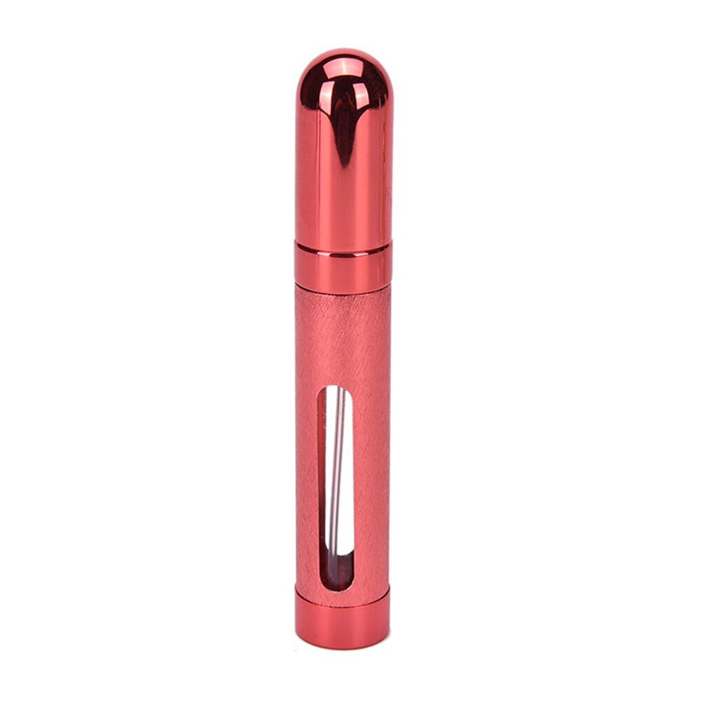 Pequeña Mini botella de Perfume vacía de 12ML, atomizador de Perfume de plástico recargable portátil, contenedor de viaje, 1 unidad
