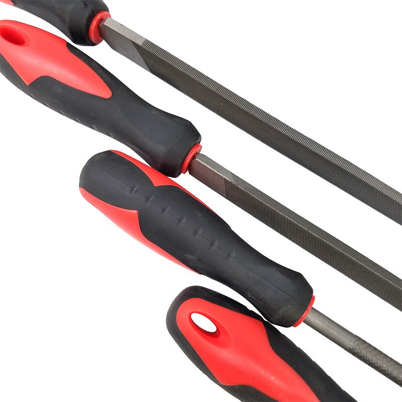 ! 17 Piece Metal File Set Forged Steel Files for Metal and Wood File Applications Includes Round, Half Round, Diamond,