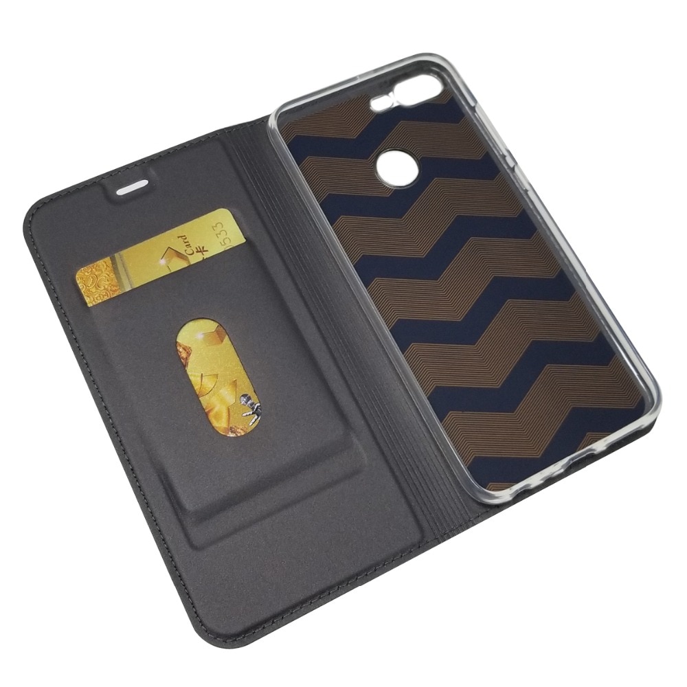 Honor 9 lite case voor huawei honor 9 ultra-dunne magnetische pu leather wallet flip stand case cover Voor huawei honor 9 lite