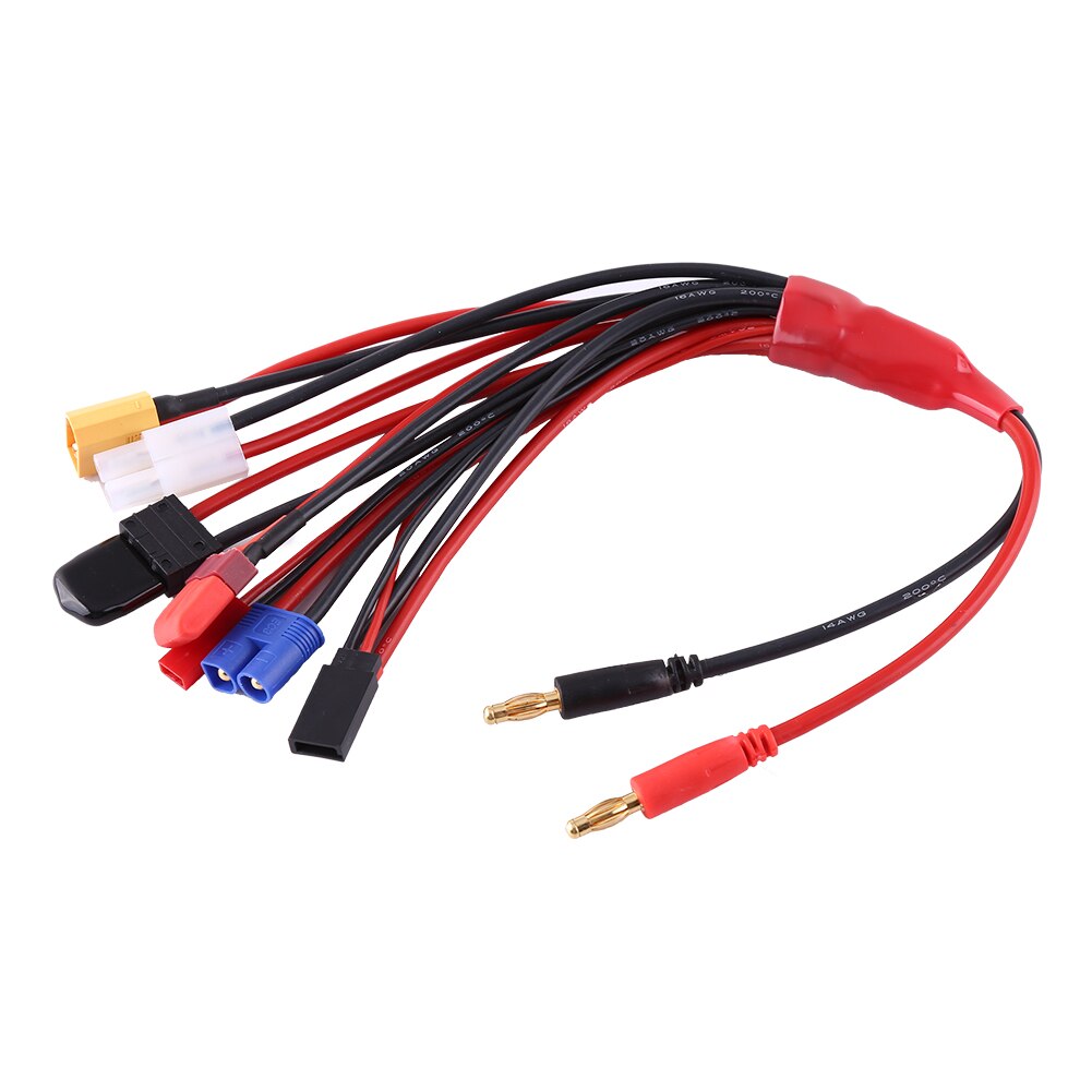 8in1 Lipo Battery Multi Charging Plug Convert Cable Line Multifunctional Convert Charger Cables For IMAX B6 Chargers