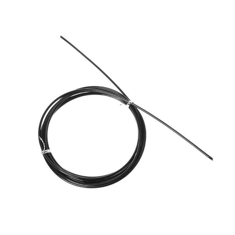 3m Replaceable Steel Wire Cable Speed Jump Ropes Skipping Spare Rope: black
