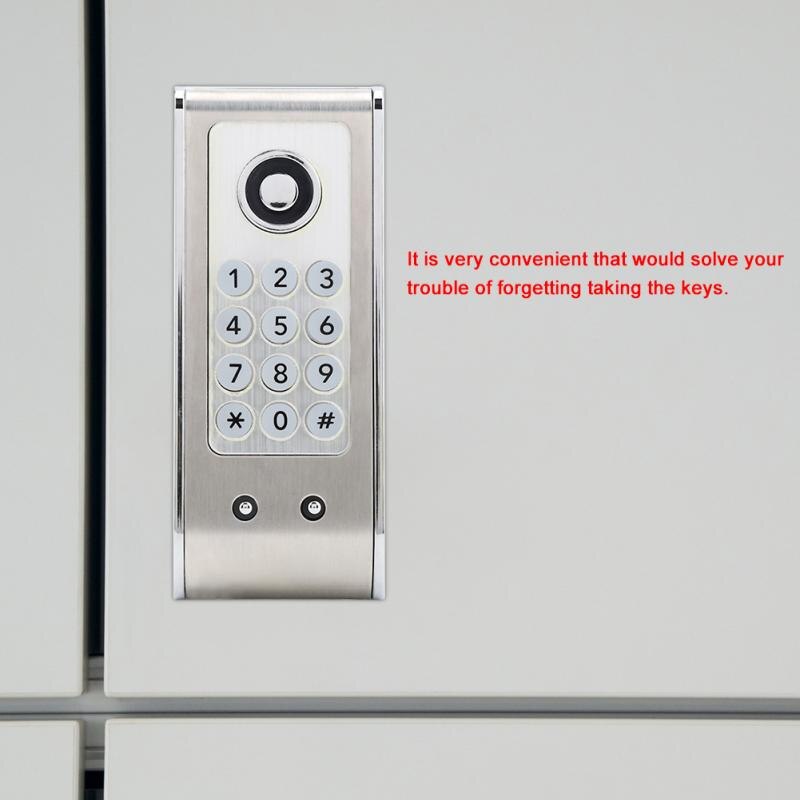 Zinklegering Combinatie Kast Lock Numberal Deur Digitale Lock Keyless Wachtwoord Veiligheidsslot Wachtwoord Elektronisch Deurslot