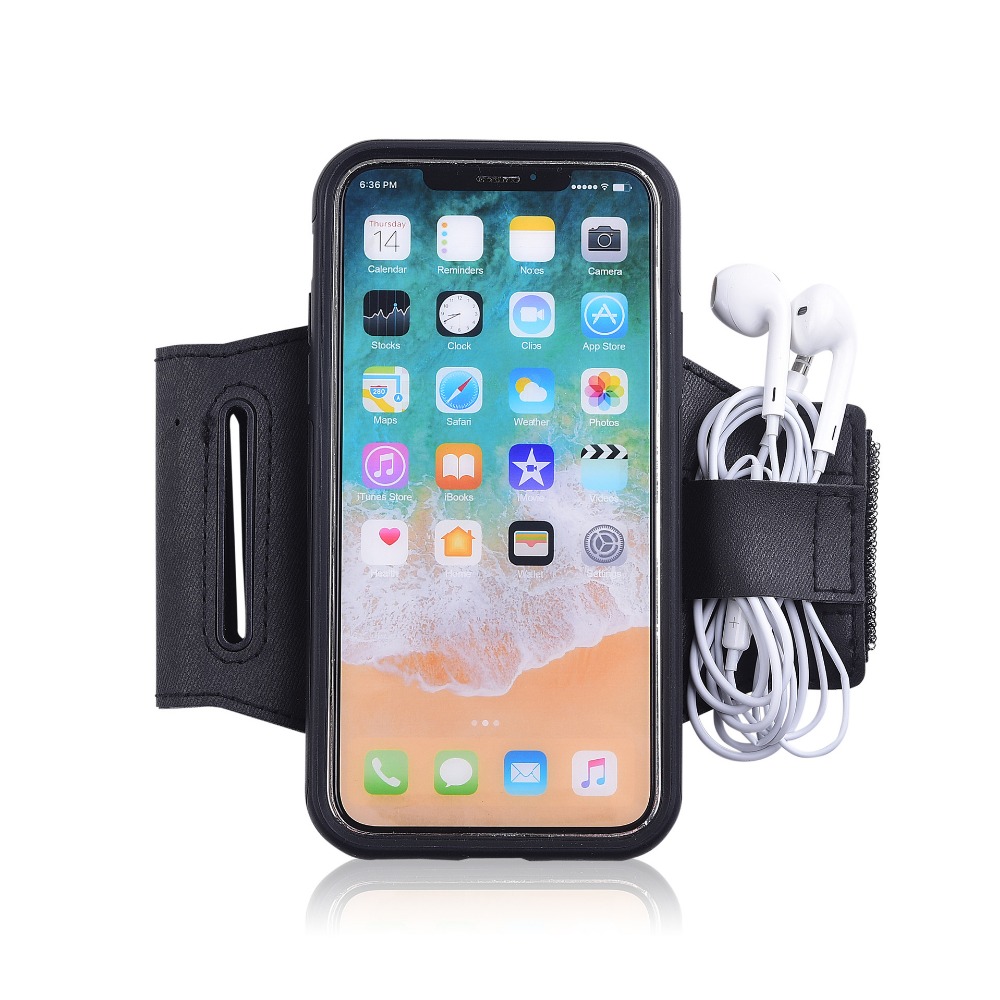 Universal--Magnet praktisch Halfter Armbinde Sport Lauf Arm Band Für iPhone X 5 6 7 8 Plus für Samsung s7 S8 s9 für xiaomi