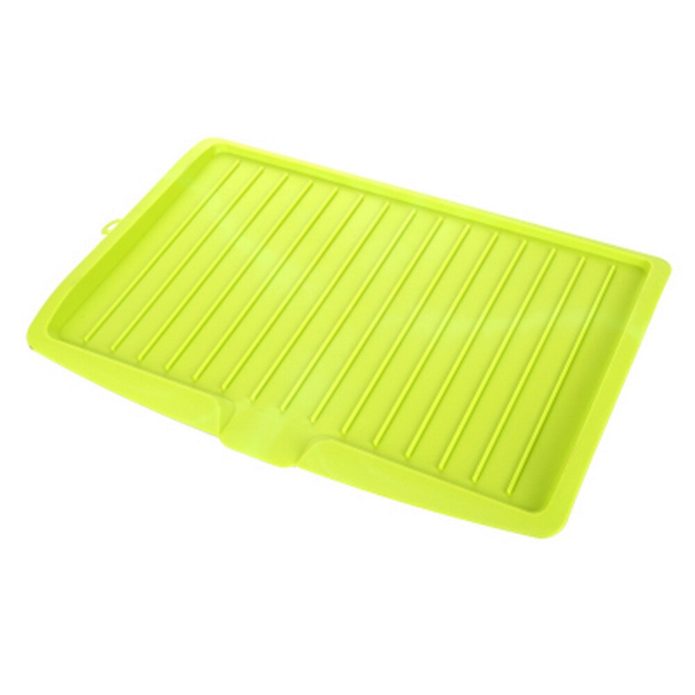Kitchen Countertop Storage Box Dishes Tableware Drying Rack Kitchen Silicone Dish Drain Tray Large Sink Drying Rack: A3