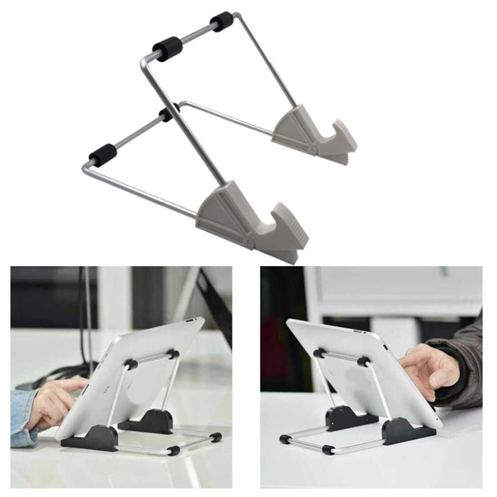 Portable Adjustable Laptop Stand For Tablet Phone Laptop Stand Desktop Folding N9D4