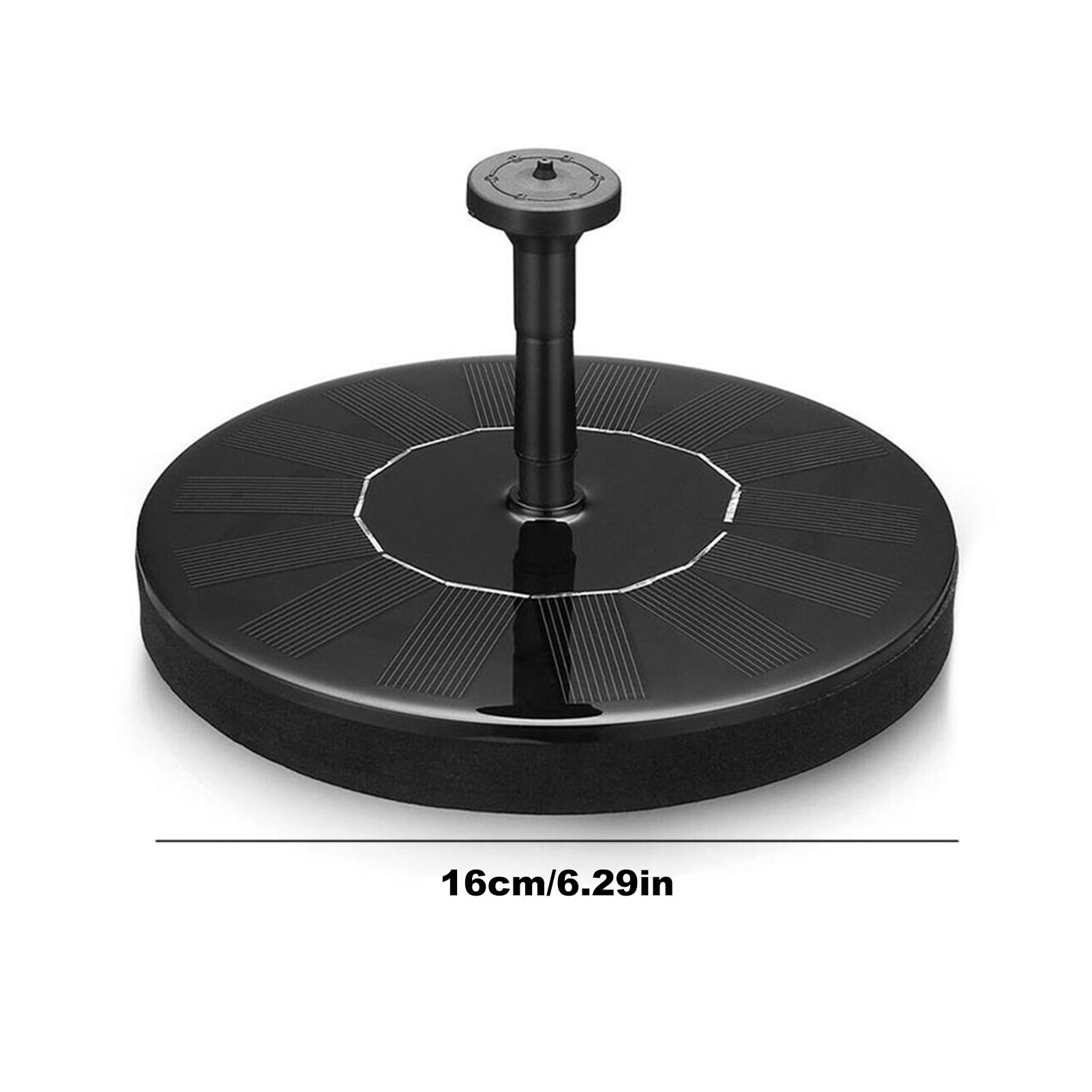 Mini Solar Water Fountain Pool Pond Waterfall Fountain Garden Decoration Outdoor Bird Bath Solar Powered Fountain Floating Water: B