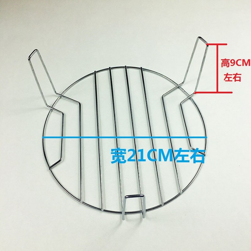 Størrelse : 21 x 9cm universal mikrobølgeovn grill runde 3 fod grill grillstativ mikrobølgeovn dele