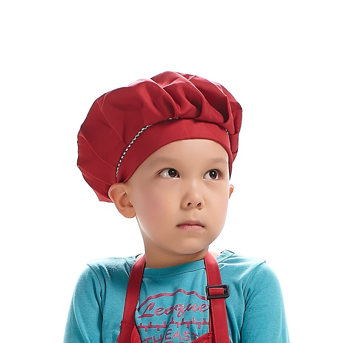 Cute baby child chef hat 88006 children's performance dance Christmas Year's Day kids chef hat: 4