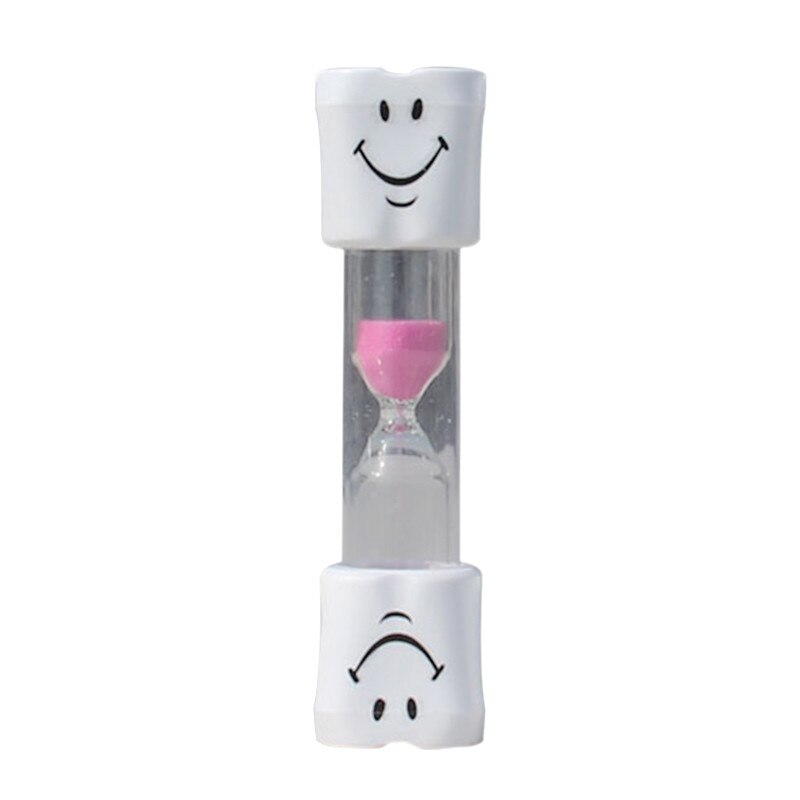 Tandenborstel Timer ~ 2 Minuut Smiley Zand Timer voor Borstelen kinderen Tanden Zandloper Zand timer: Pink