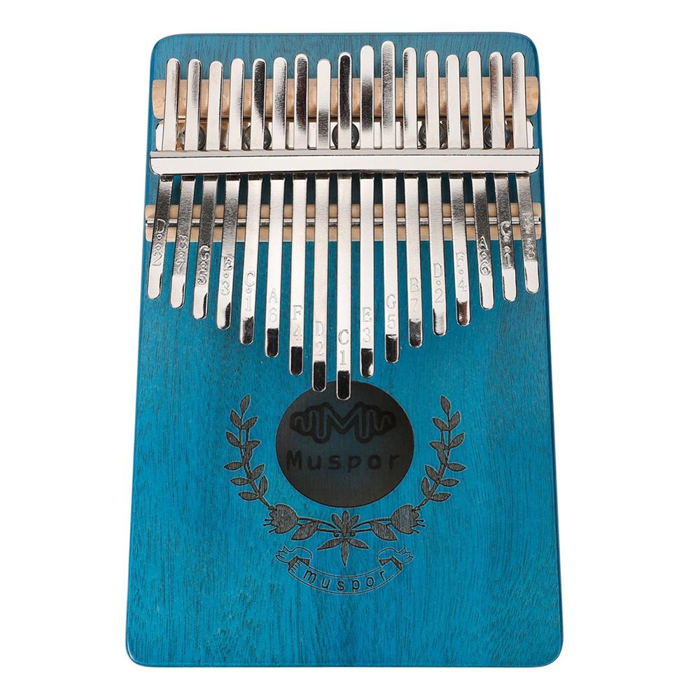 Instrumentos musicales de caoba, 17 teclas, ,: L