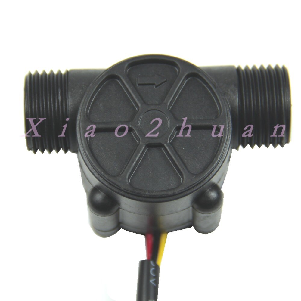 1PC Water Flow Sensor Flowmeter Hall Flow Sensor Water Control 1-30L/min 2.0MPa