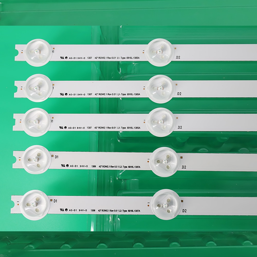 Erstatning bakgrunnsbelysning array led strip bar for lg  lc420 due-sfr 1 42 ln 6138 42 la 6208 42 la 6130 lc420 due 42 ln 575v 42 ln 578v 42 ln 5710 4.