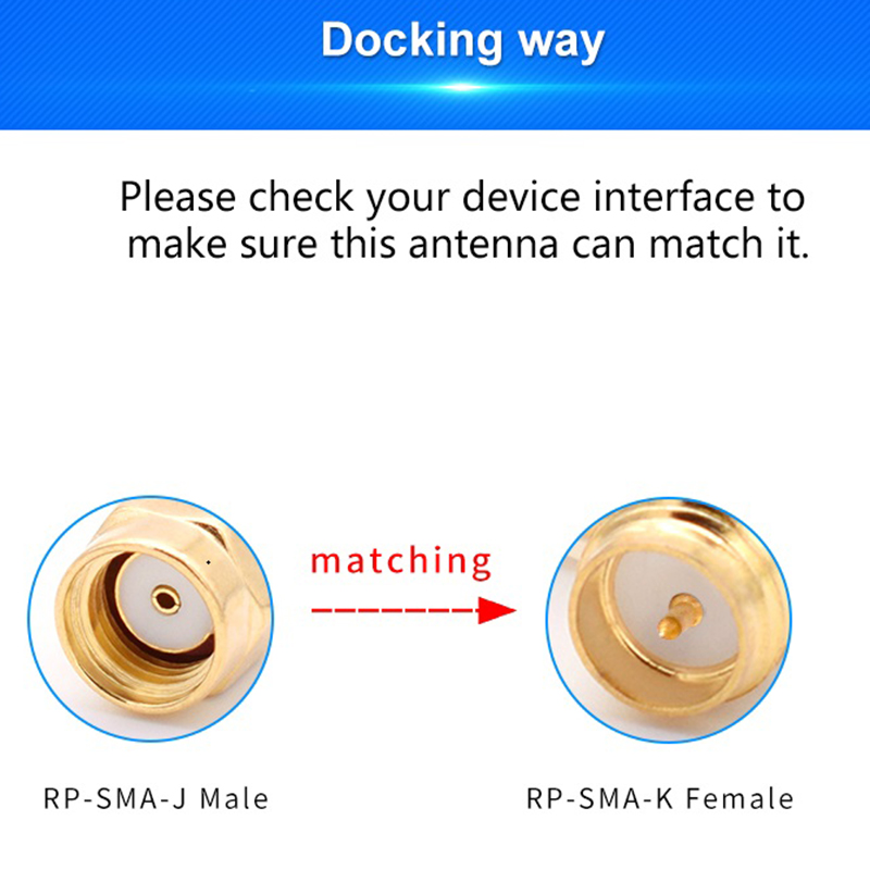 2PCS 3Dbi 2.4Ghz WIFI Antenna SMA Male Router Bluetooth Antennas Wireless Module 2.4G Antena External Aerial