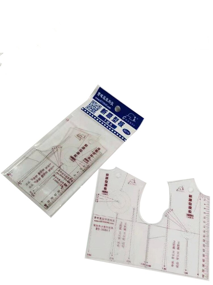 1:1 1:5 liniaal tekening tempel kledingstuk prototype linialen school student onderwijs: Een tot vijf