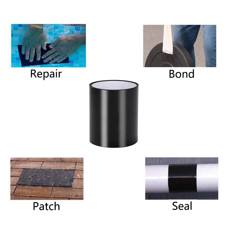 152*10cm Super Fix Strong Fiber Waterproof Tape Stop Leaks Seal Repair Tape Performance Self Fix Tape Fiberfix Adhesive Tape