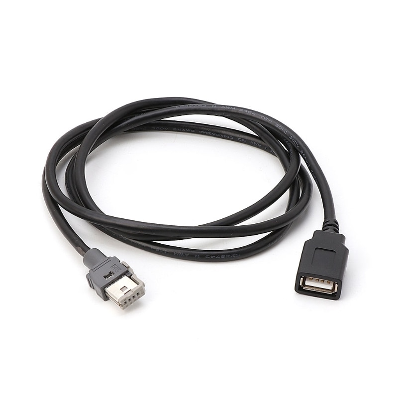 OOTDTY Car Media Central Unit USB Cable Interface Adapter For KIA Hyundai Tucson - M25