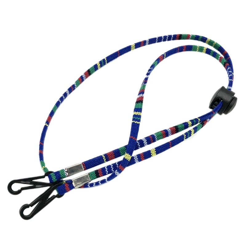 1Pcs Adjustable Face Mask Hanging Rope Face Mask Lanyard Anti-Lost Disposable Mask Holder Traceless Ear Hanging Rope: Antique Silver