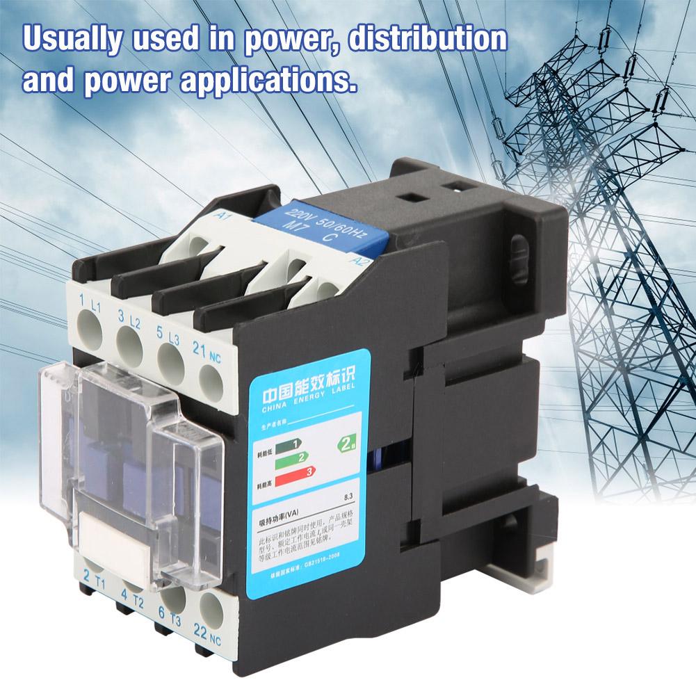 CJX2-1801 Contactor High Sensitivity AC Contactor Industrial Electric AC Contactor 220V 18A