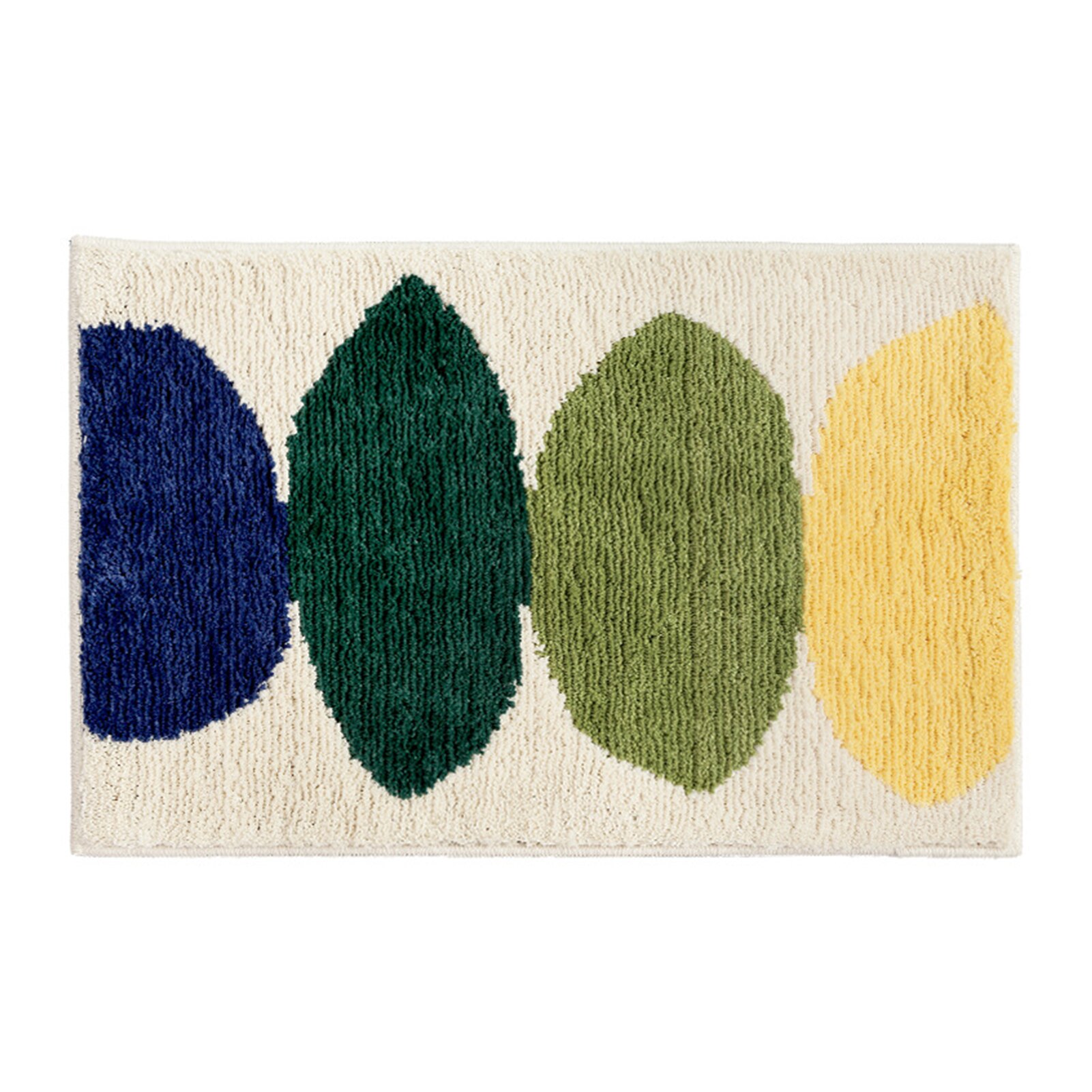 Felpudo absorbente de agua para cuarto de baño, alfombra suave y peluda para secado de puerta de ducha, antideslizante