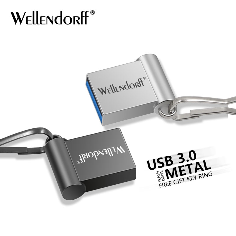 Tiny Metal USB 3.0 Stick high speed 4GB 8GB 16GB 32GB 64GB real capacity usb3.0 Pendrive Flash Memory stick freeship