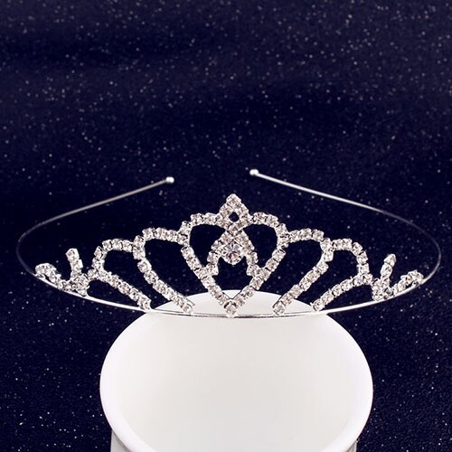 Princess Floral Crown Headband Wedding Hair Jewelry Diadem Head Piece Bridal Hair Ornaments Girls Tiara Prom Bride Headpieces: 21