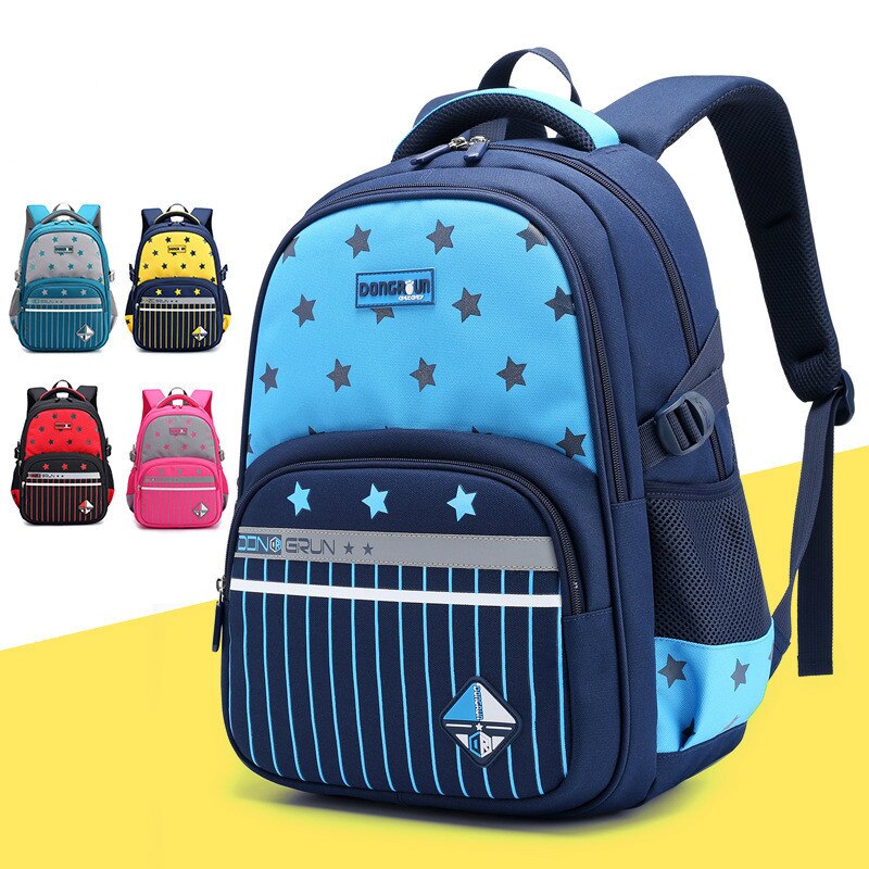 Schule Kinder Wasserdichte taschen Jungen Mädchen Primäre Rucksack Kinder Orthopädische schule backpcak schulranzen mochilas escolar infantil