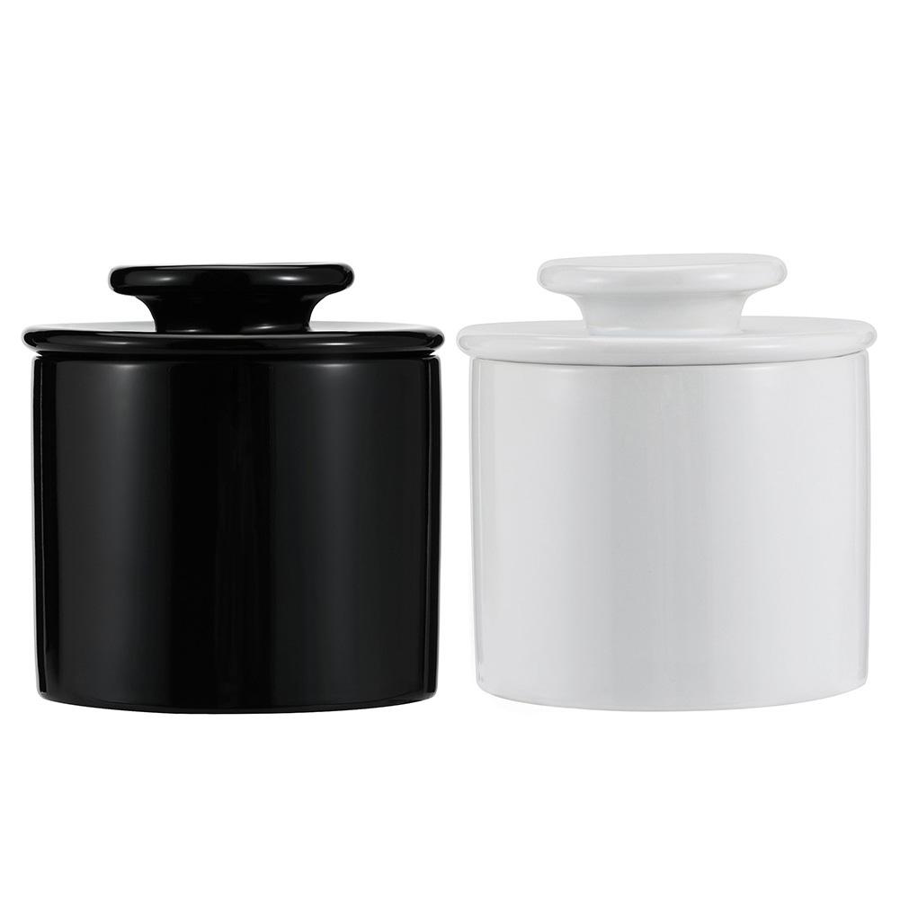 Butter Dish Butter Jar Ceramic Sealed Cheese Storage Butter Keeper Crock