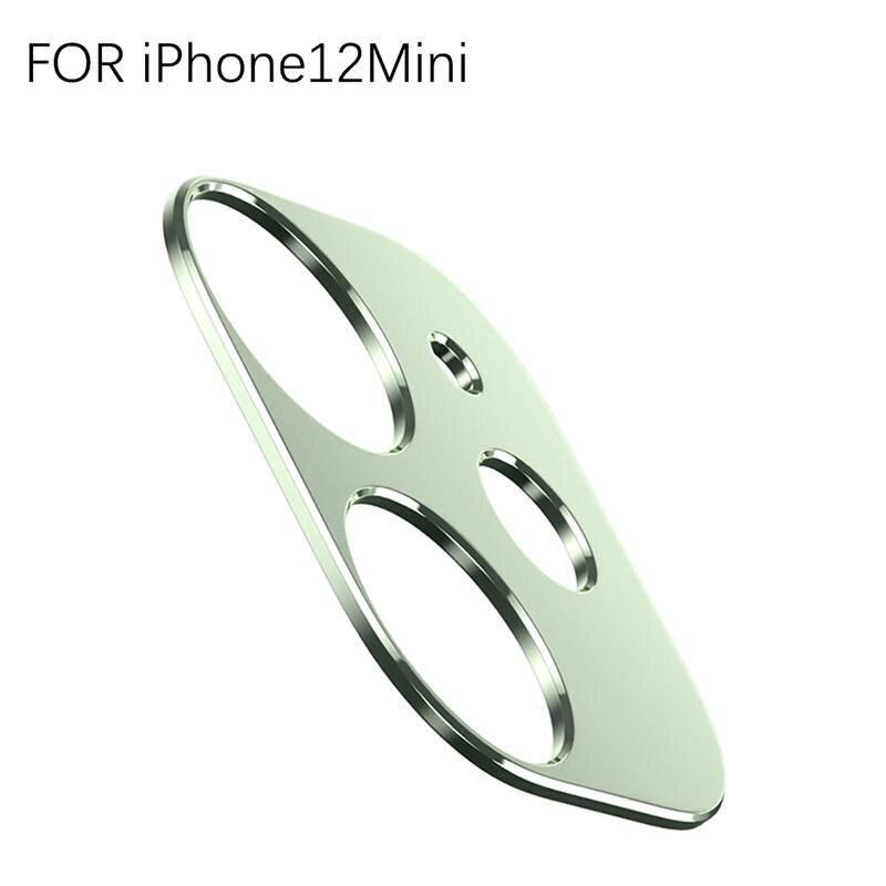 Phone Camera Cover Aluminum Alloy Phone Camera Lens Film Protector, Black, Replacement for iPhone 12: NO. 5