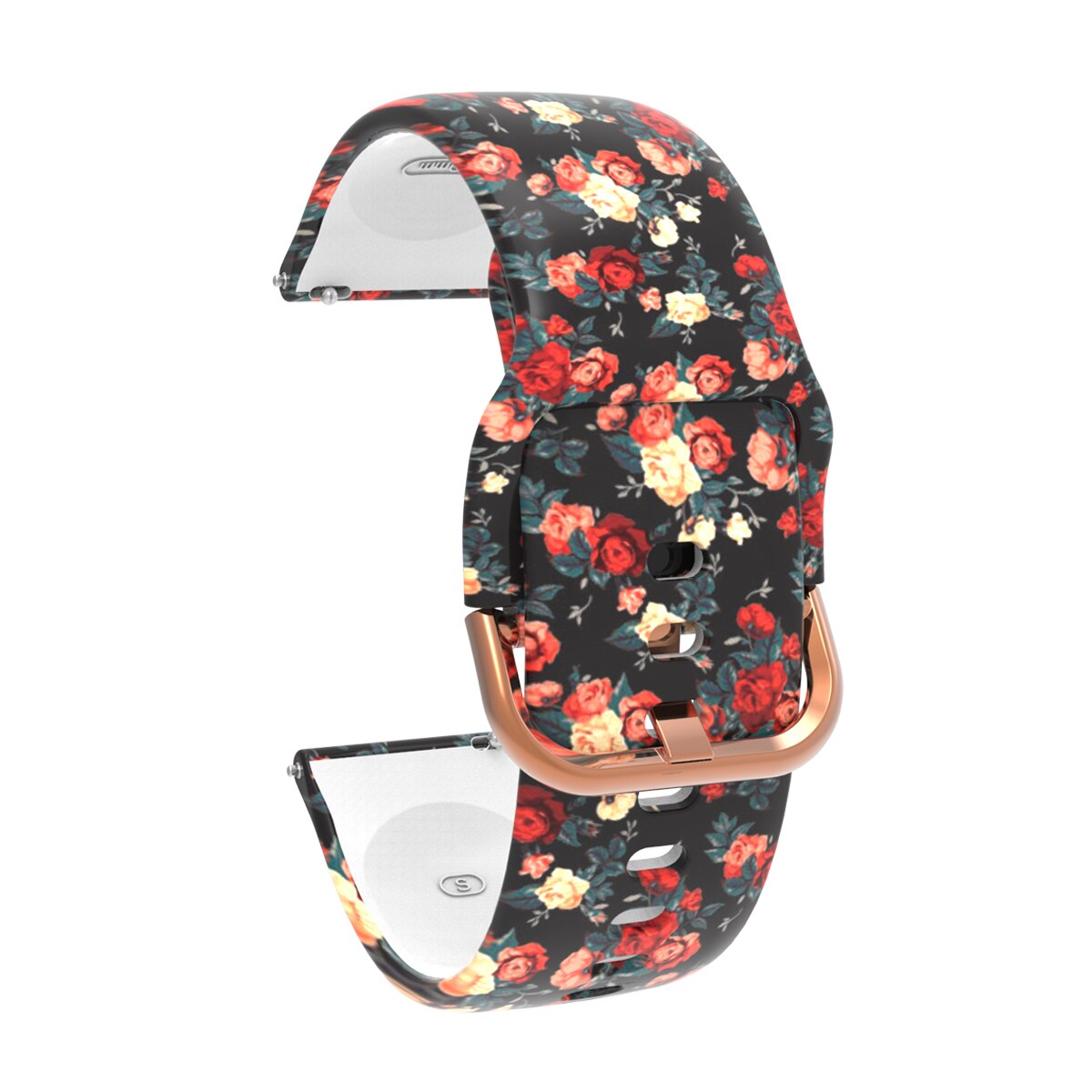 Correa de silicona para reloj Garmin Vivoactive 3, banda suave de camuflaje con impresión de 20mm, Active 5 / 645 245 165/ Venu Sq 2