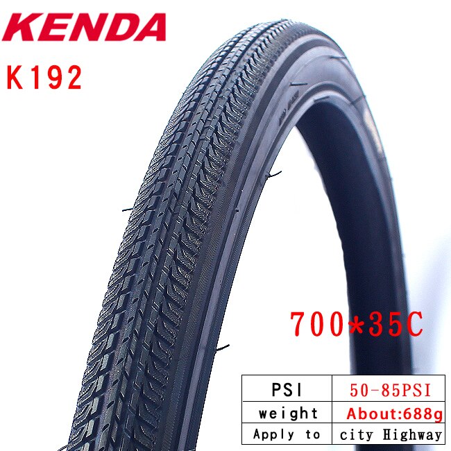 Kenda bicycle tire K193 700C 700 * 25 28 32 35 38 40C touring car tire small pattern mountain road bike tire: K192 700X35C