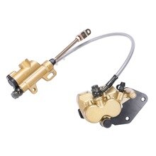 1 Sistema de pinza de freno de disco trasero hidráulico 110 125Cc PIT PRO Dirt Bike 12Mm accesorios de frenos de moto: Default Title