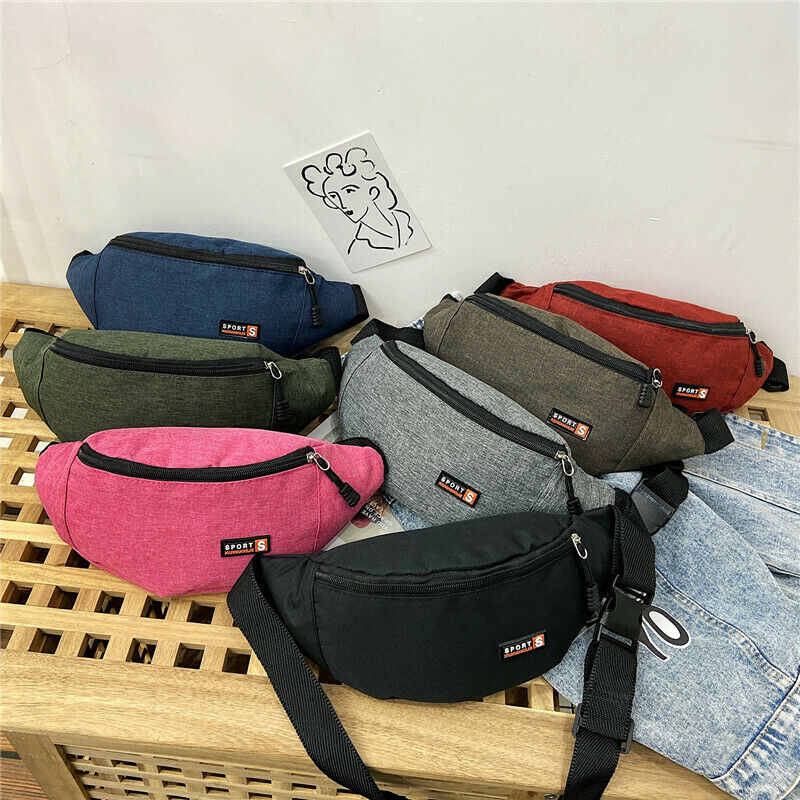 Neue Frauen männer Taille Pack miserabel taille tasche Für praktisch lässig Reise Gürtel Geldbörsen