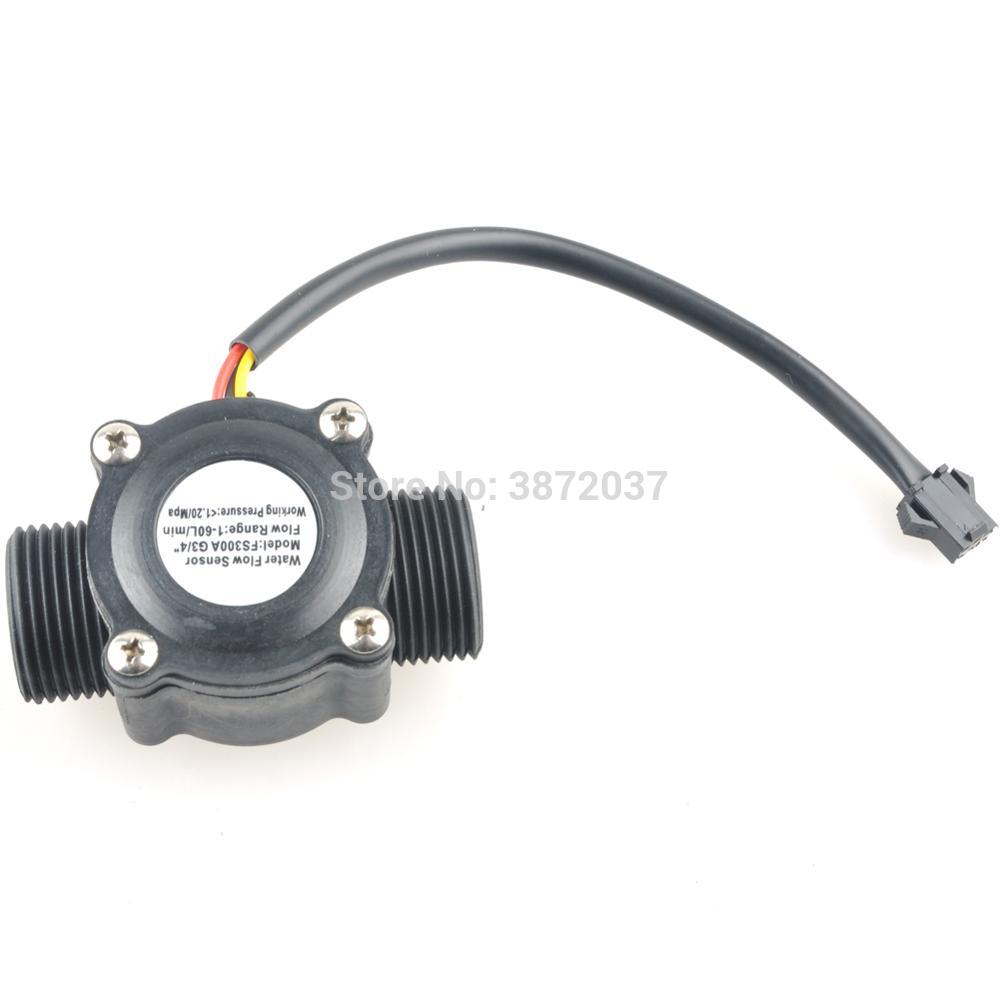 DIYmall G3/4" Water Flow Sensor Switch 3/4 1-60l min