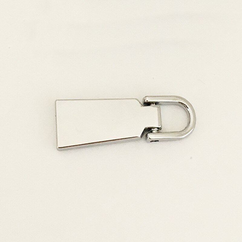Tiradores de cremallera de Metal, kit de reparación de cabeza, tirador de cremallera, accesorios de costura DIY, 3 #5 #, 10 Uds.: No3-chrome