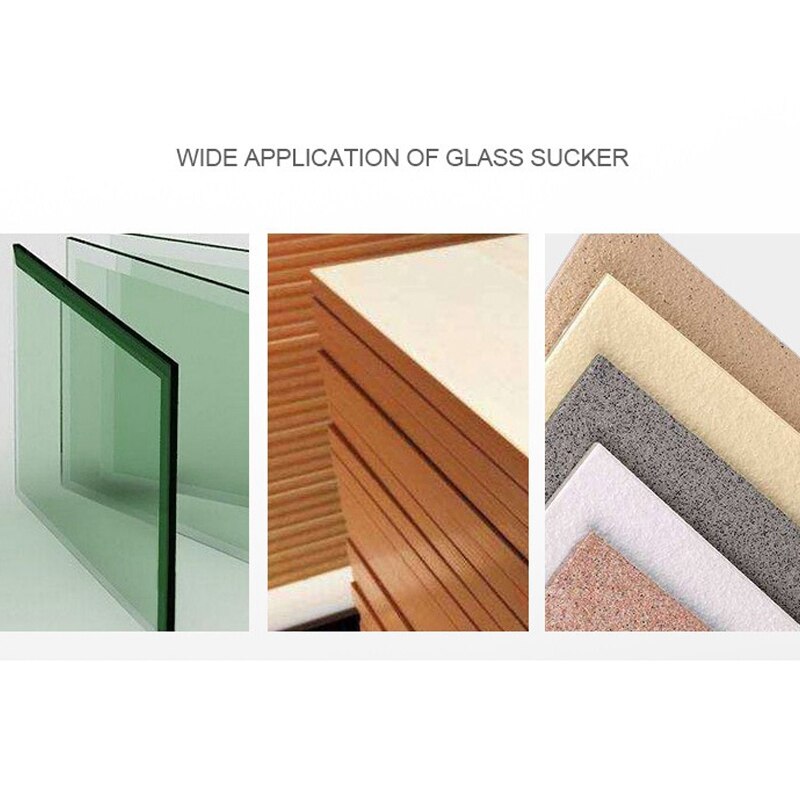 Dubbele Klauw Aluminium Zuignap Glas Zuignap Twee Klauw Vacuüm Glas Zuignap Krachtige Keramische Tegel Lifter