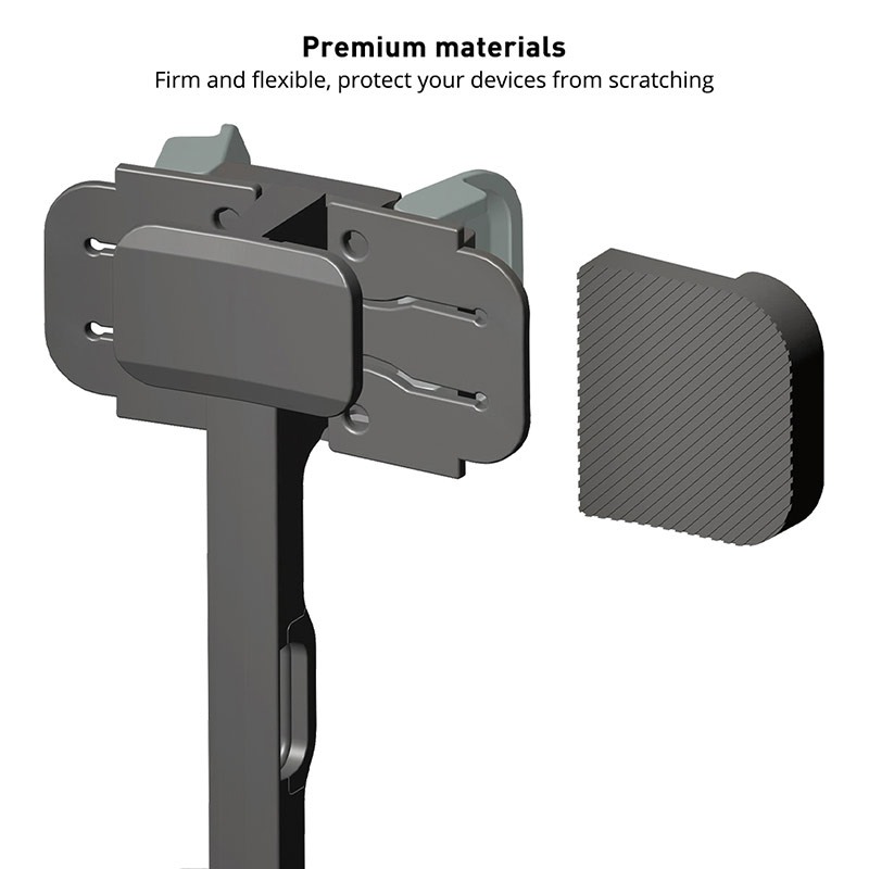 2pcs/lot Multi Screen Portable Laptop Stand Mount Clip Connects Tablet Bracket Monitor Display Adjustable Stand Holder Stand