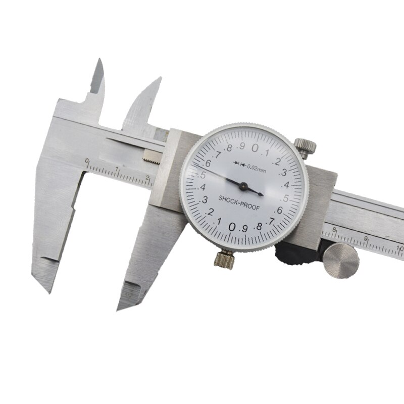Shockproof measuring tool display digital electronic vernier caliper micrometer 6-inch Stainless steel 150mm LCD metal caliper