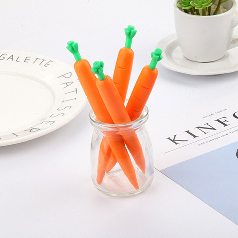 Carrot Mechanical Pencil for writing Cute Automatic Drawing Pen School office Supplies Stationery