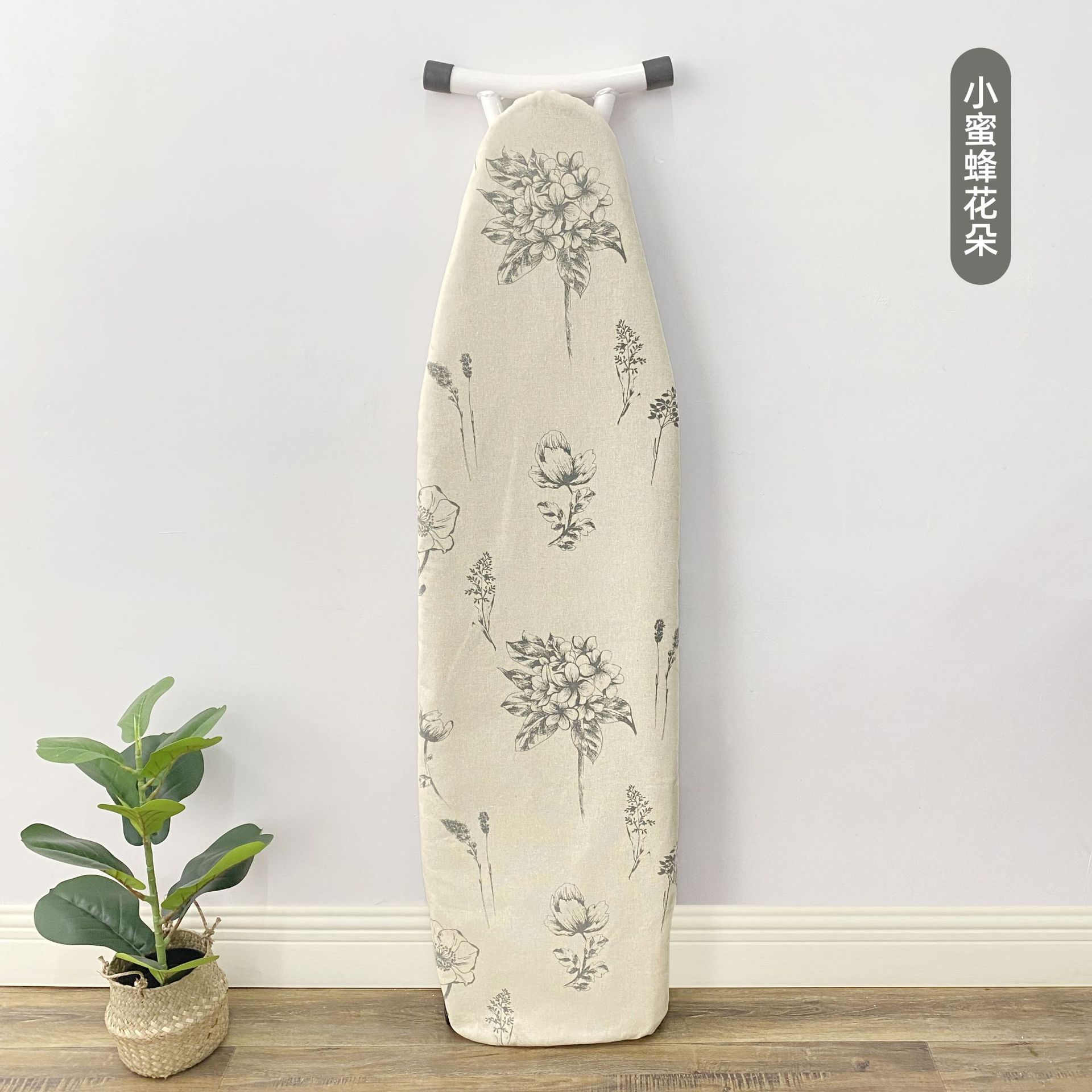 Ironing Board Cover Ironing Board Pad Replacement Heat Resistant Small Ironing Board Cover Durable Printed Pink Flamingo: Dark Khaki