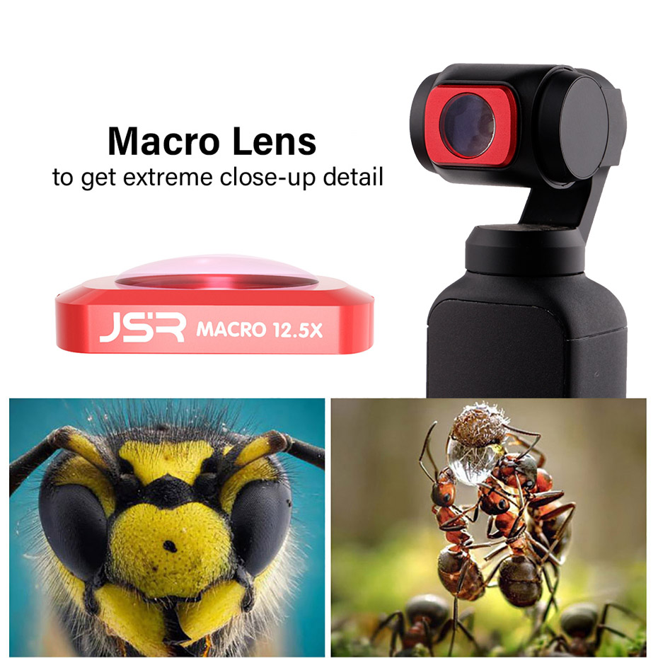 Voor Dji Pocket/2 Filter Macro Close-Up Lens Star Filter Magnetische Adsorptie Voor Dji Osmo Pocket Optische glazen Lenzen Accessoires