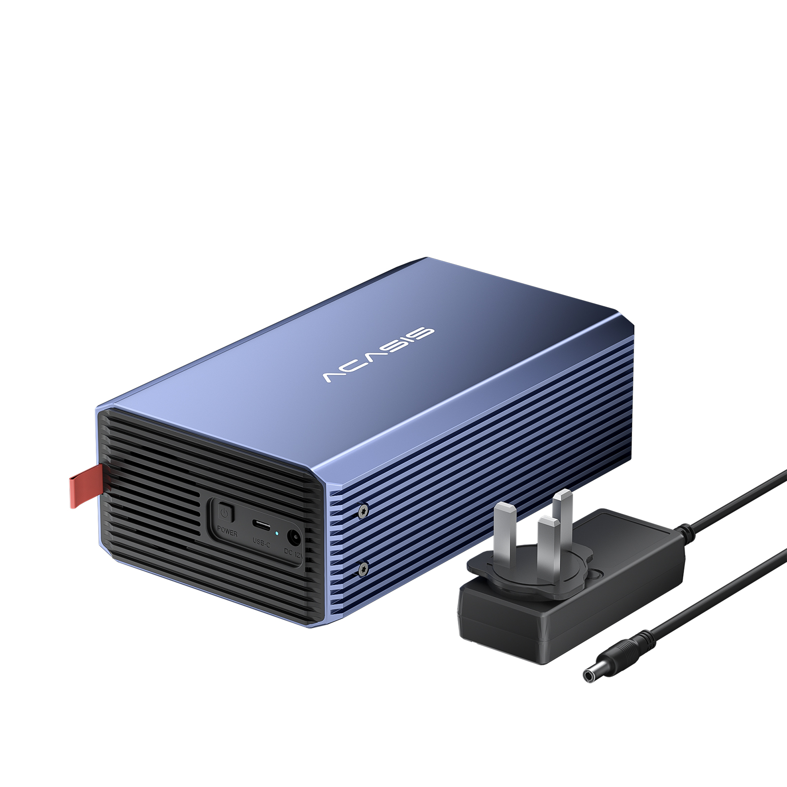 Acasis 48 TB 2,5/3,5-calowa obudowa zewnętrznego dysku twardego z podwójnym wnęki Szafka dysku twardego SATA z funkcją RAID USB Box: Beżowy
