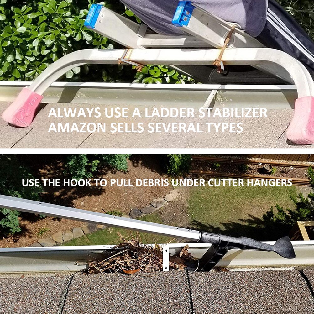 Gutter Cleaning Spoon Scoop Hand Tool Gutter Tool for Farm Garden Gutter Skylights Roof Structure Cleaning Tool Leaves Cleaner